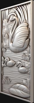 3D model Swans (STL)