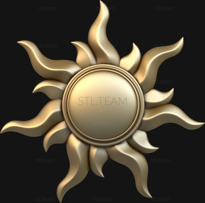 3D модель Солнце (STL)