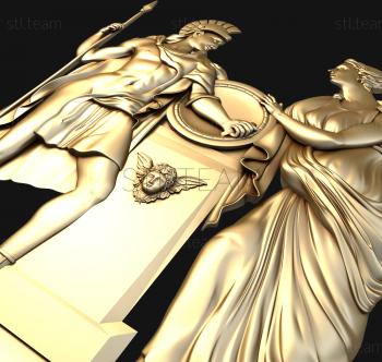3D модель Греческие божества (STL)