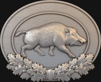 3D model Wild boar (STL)