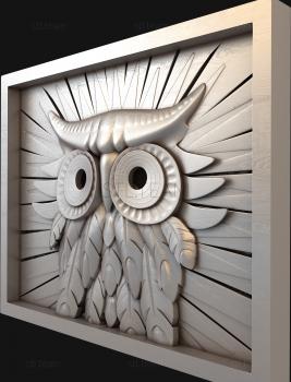 3D model Owl (STL)