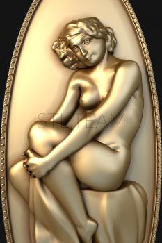 3D model Undressed woman (STL)