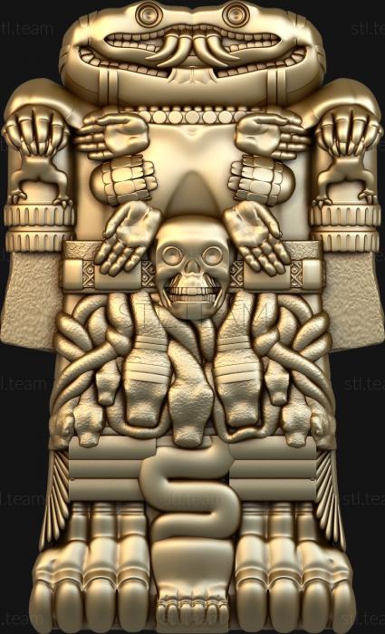 Панно Mayan deity