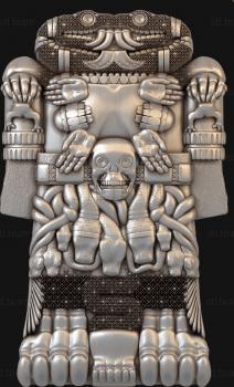 3D model Mayan deity (STL)