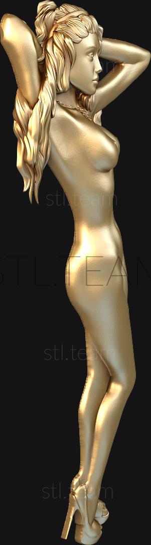 3D модель Девушка на шпильках (STL)