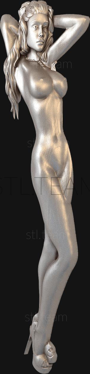 3D model Girl in stilettos (STL)