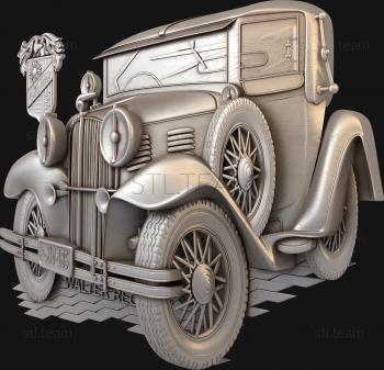 3D модель Автомобиль вальтер (STL)