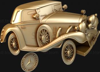 3D model Mercedes (STL)