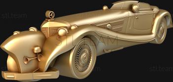 3D model Mercedes car (STL)