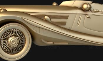3D модель Автомобиль мерседе (STL)