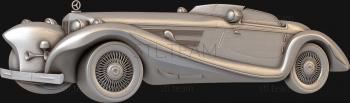 3D model Mercedes car (STL)