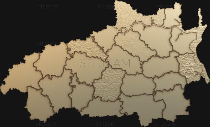 3D model Map (STL)