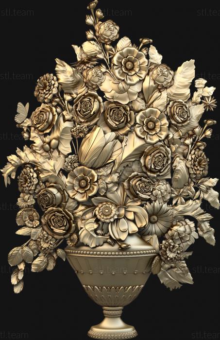 Панно Vase with flowers