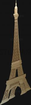 3D модель Эйфелева башня (STL)