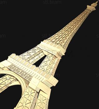 3D model Eiffel tower (STL)