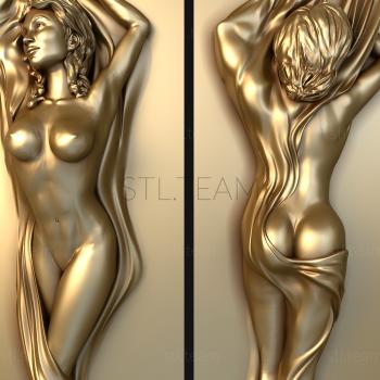 3D model Two girls (STL)