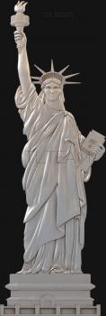 3D модель Статуя свободы (STL)