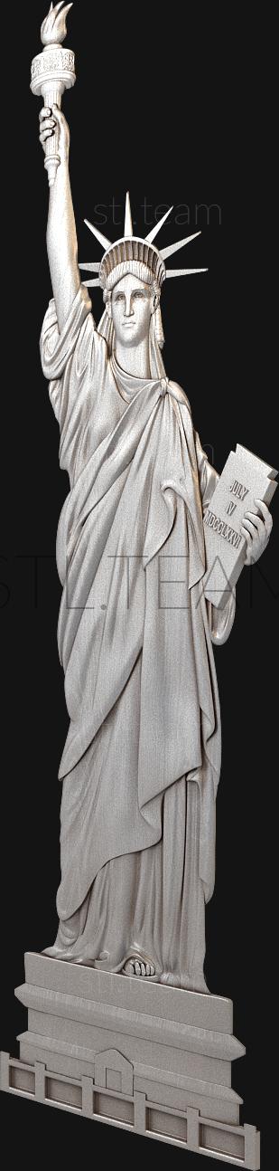 3D model Statue of liberty (STL)