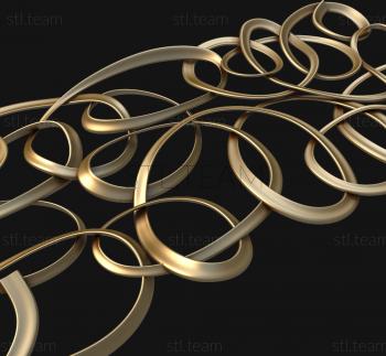 3D model Ribbon interweaving (STL)