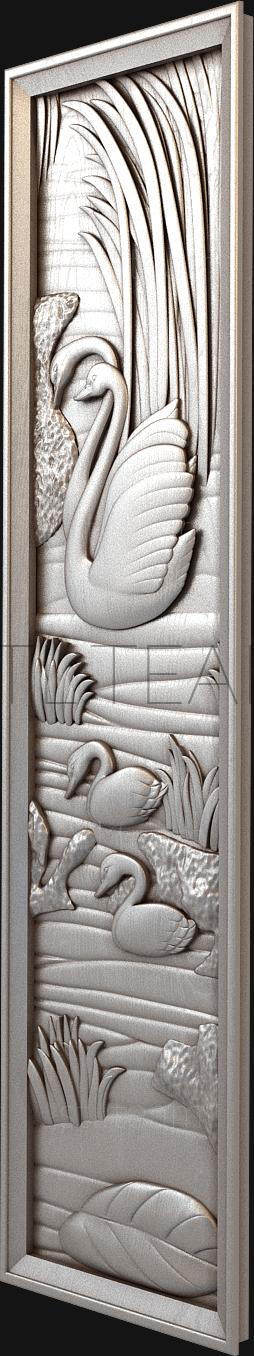 3D модель Лебеди и уточки (STL)