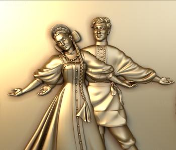 3D model Russian dance school (STL)