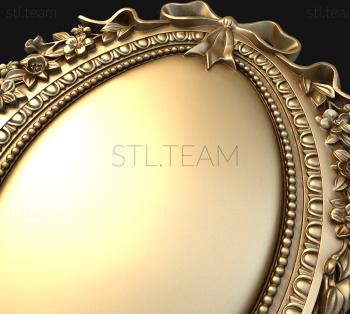 3D model Portrait medallion (STL)