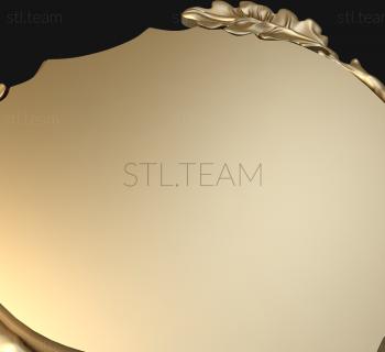 3D model Oak medallion (STL)
