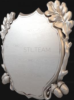3D модель Дубовый медальон (STL)