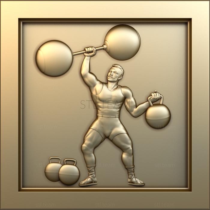 3D model Strongman (STL)