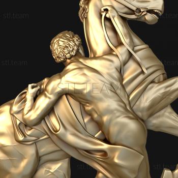 3D модель Укрощение коня (STL)