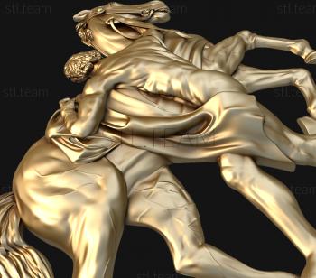 3D model Taming the horse (STL)