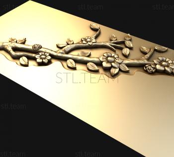 3D модель Ветка сакуры (STL)