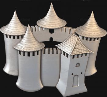 3D model Fortress (STL)