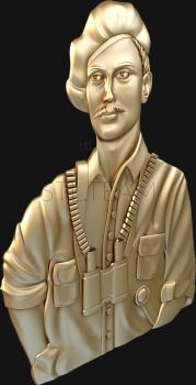 3D model Man with binoculars (STL)