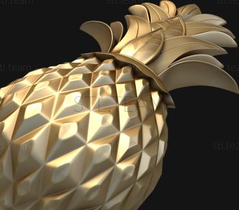 3D model A pineapple (STL)