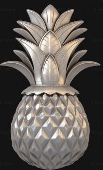 3D model A pineapple (STL)