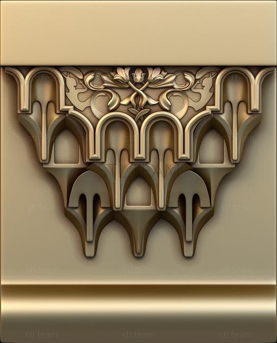 3D model Carved niches (STL)