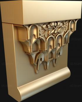 3D model Carved niches (STL)