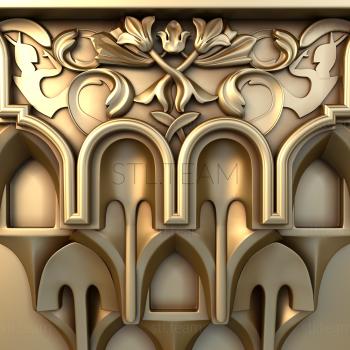 3D model Carved niches (STL)