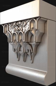 3D model Carved niches (STL)