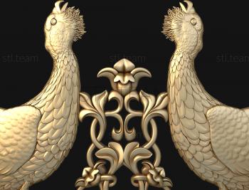 3D model Turning capercaillies (STL)