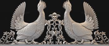 3D model Turning capercaillies (STL)