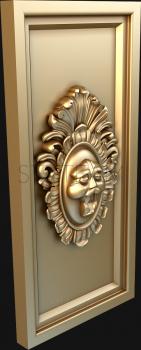 3D model Mask on the door (STL)