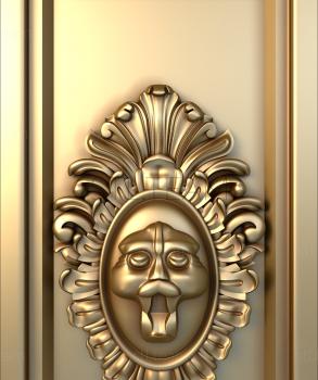 3D model Mask on the door (STL)