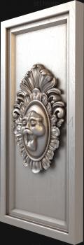 3D model Mask on the door (STL)