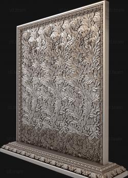 3D model Deciduous panel (STL)