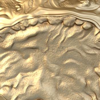3D model Mountains on the map (STL)
