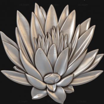 3D model Lotus flower (STL)