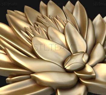 3D model Lotus flower (STL)