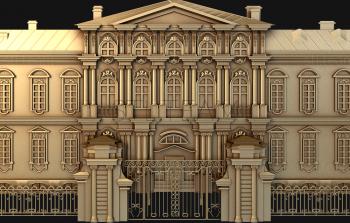 3D модель Дворец (STL)